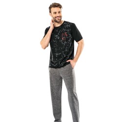 بيجاما رجالي لون أسود ERD-6045 بيجاما رجالي لون أسود ERD-6045