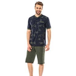 بيجاما كابري لون كحلي ERD-6049 بيجاما كابري لون كحلي ERD-6049