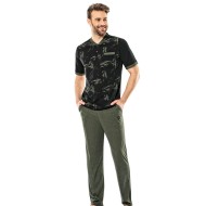 بيجاما رجالي لون أسود ERD-6050