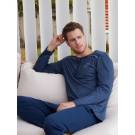 بيجاما رجالي كم طويل FYZ-3402