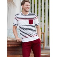 بيجاما رجالي نصف كم FYZ-3404