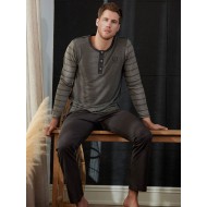 بيجاما رجالي كم طويل FYZ-3406