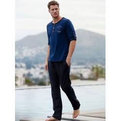 بيجاما رجالي كم طويل FYZ-3407 بيجاما رجالي كم طويل FYZ-3407