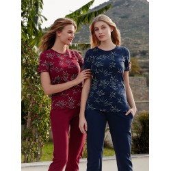 بيجاما نسائي ثلاث قطع FYZ-3415