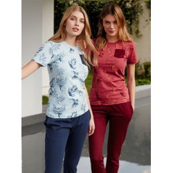 بيجاما نسائي ثلاث قطع FYZ-3419