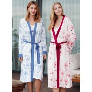 قميص نوم نسائي مع كيمون FYZ-3423