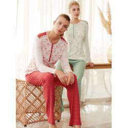 بيجاما نسائي اكمام طويلة FYZ-3425 بيجاما نسائي اكمام طويلة FYZ-3425