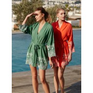 كيمون قصير مطرز  FYZ-3440