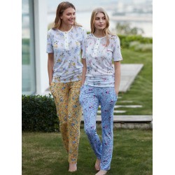 بيجاما نسائي نصف كم FYZ-3452 بيجاما نسائي نصف كم FYZ-3452