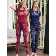 بيجاما نسائي نصف كم FYZ-3455