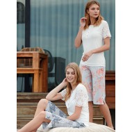 بيجاما كابري نصف كم FYZ-3459