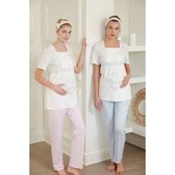 بيجاما نسائي حوامل نصف كم FYZ-3466 بيجاما نسائي حوامل نصف كم FYZ-3466