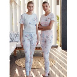 بيجاما نسائي نصف كم FYZ-3483 بيجاما نسائي نصف كم FYZ-3483