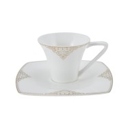 طقم فناجين قهوة خزف ستة أشخاص KRC-153.01.01.4267