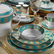 مجموعة سفرة 97 قطعة بورسلان  KTH-IR97YT430949714