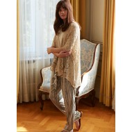 بيجاما صباحلك 3 قطع مع سترة صوفية MSL-1721