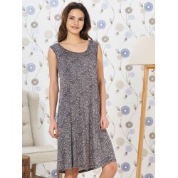 ثوب نسائي قصير بدون أكمام STV-19235-7 ثوب نسائي قصير بدون أكمام STV-19235-7