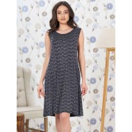 ثوب نسائي قصير بدون أكمام STV-19235-9