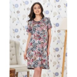 ثوب نسائي قصير نصف كم STV-19236-2 ثوب نسائي قصير نصف كم STV-19236-2