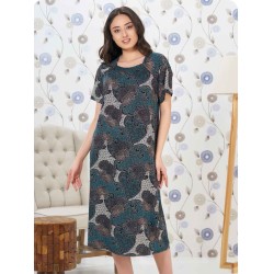 ثوب نسائي قصير نصف كم STV-19238-1 ثوب نسائي قصير نصف كم STV-19238-1