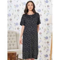 ثوب نسائي قصير نصف كم STV-19240-6