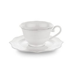 طقم فناجين شاي خزف ستة أشخاص SCH-1S135-08001-PLT01 طقم فناجين شاي خزف ستة أشخاص SCH-1S135-08001-PLT01