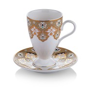 طقم فناجين قهوة خزف ستة أشخاص SCH-1S261-08002-ASO03