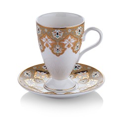 طقم فناجين قهوة خزف ستة أشخاص SCH-1S261-08002-ASO03 طقم فناجين قهوة خزف ستة أشخاص SCH-1S261-08002-ASO03