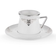 طقم فناجين قهوة خزف ستة أشخاص SCH-1S546-08002-GUM07