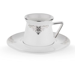 طقم فناجين قهوة خزف ستة أشخاص SCH-1S546-08002-GUM07 طقم فناجين قهوة خزف ستة أشخاص SCH-1S546-08002-GUM07