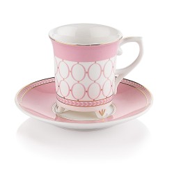 طقم فناجين قهوة خزف ستة أشخاص SCH-1S581-08002-PEM01 طقم فناجين قهوة خزف ستة أشخاص SCH-1S581-08002-PEM01