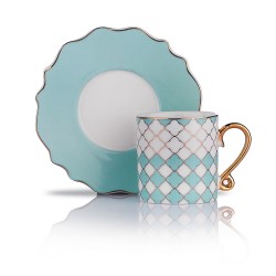 طقم فناجين قهوة خزف ستة أشخاص SCH-1S681-08002-TUR01 طقم فناجين قهوة خزف ستة أشخاص SCH-1S681-08002-TUR01