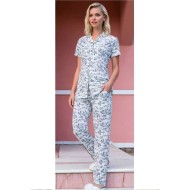 بيجاما نسائي من قطعتين YNC-BPJ1406