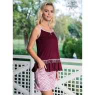 بيجاما نسائي شورت من قطعتين YNC-BPJ1438