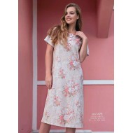 ثوب نسائي قصير بدون أكمام YNC-BPJ1478