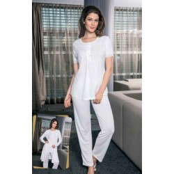 بيجاما نسائي ثلاث قطع YNC-BPJ151