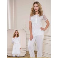 بيجاما نسائي ثلاث قطع YNC-BPJ153