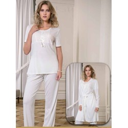بيجاما نسائي ثلاث قطع YNC-BPJ155