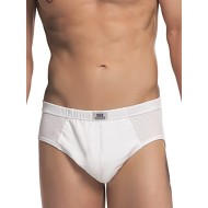 سليب رجالي كيلوت تركي لون أبيض NBB-720-BYZ