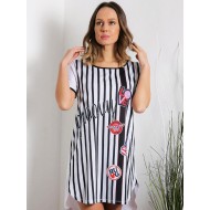 روب تونيك نسائي نصف كم صيفي صناعة تركية 