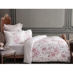 طقم سرير مزدوج وجهين من فينتو رانفورس لون البرقوق 1KNTCC-0357105-ERI