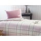 طقم أغطية سرير مفرد وجهين من مينتون لون وردي 1KNTTK-0151197-PMB