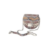 حقيبة يد نسائية جلد الثعبان لون نحاسي ANG-6520