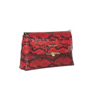 حقيبة يد نسائية جلد الثعبان لون أحمر ANG-6525