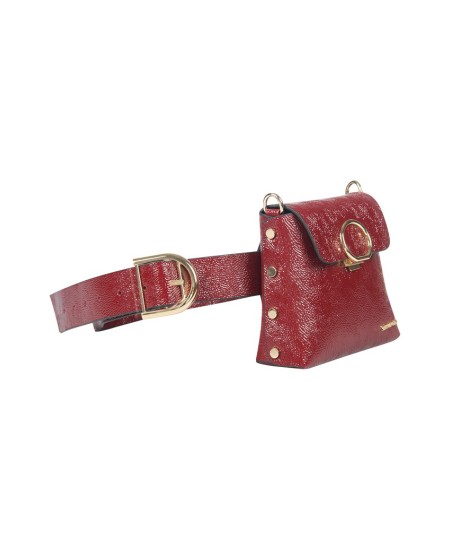 حقيبة يد نسائية لون أحمر عنابي ANG-6535