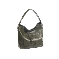 حقيبة يد نسائية لون الكاكي الأخضر ANG-7165