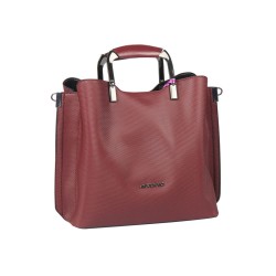 حقيبة يد نسائية لون أحمر عنابي ANG-7215