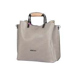 حقيبة يد نسائية لون رمادي ANG-7215