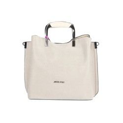 حقيبة يد نسائية لون الكريم ANG-7215