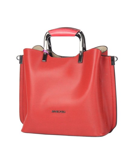 حقيبة يد نسائية لون أحمر ANG-7215